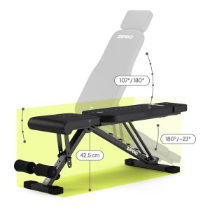 Zipro Ławka treningowa składana Grind 3
