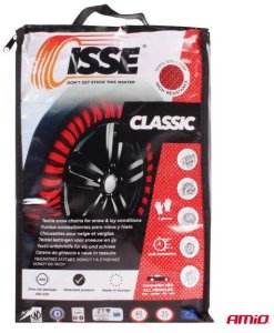 Isse Łańcuchy śniegowe tekstylne isse classic rozmiar 58 en16662-1-2020 onorm 5121- 2021 2 szt. 10