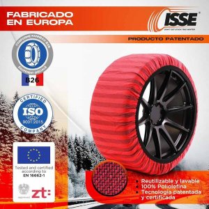 Isse Łańcuchy śniegowe tekstylne isse classic rozmiar 62 en16662-1-2020 onorm 5121- 2021 2 szt. 3