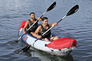 Bestway Kajak Dmuchany Dwuosobowy 321 x 88 cm Bestway 65077 15