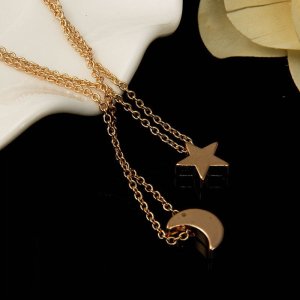 ITIMPORT NASZYJNIK CHOKER CELEBRYTKA DŁUGI BOHO ZŁOTY 22 8