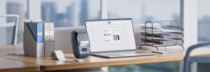Drukarka etykiet Niimbot NIIMBOT M2 Drukarka Termotransferowa Etykiety Naklejki EAN +1Rolka 13
