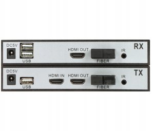 System przekazu sygnału AV LevelOne KONWERTER HDMI-OFT-20KM 2