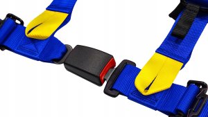 SLIDE_F Pasy sportowe Slide V2 Ciemno Niebieskie 4P 2" E4 2