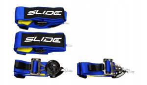 SLIDE_F Pasy sportowe Slide V2 Quick Ciemno Niebieskie 4P 3" 3