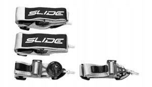 SLIDE_F Pasy sportowe Slide V2 Quick Srebrne 4P 3" 3