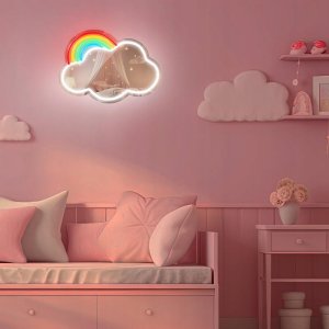 Forever Light Neon MIRROR LED CHMURKA multikolor FMNE05 4