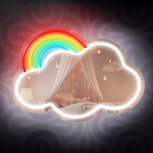 Forever Light Neon MIRROR LED CHMURKA multikolor FMNE05 6
