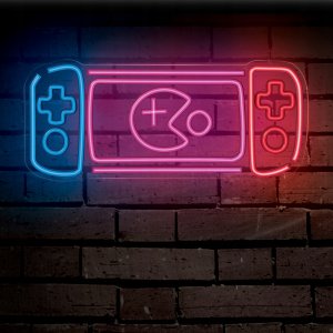 Forever Light Neon PLEXI LED KONSOLA DO GIER multikolor FPNE27 4