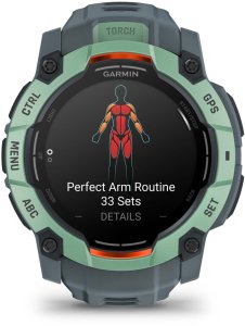Zegarek sportowy Garmin Instinct 3 AMOLED - 50mm Zielony (010-03020-01) 2