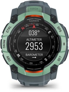 Zegarek sportowy Garmin Instinct 3 AMOLED - 50mm Zielony (010-03020-01) 5