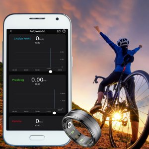 Smart Ring Rubicon R06 12 Czarny 8