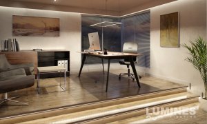 Aptel Profil LED typ A aluminiowy surowy 1m Lumines 6
