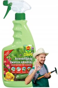 COMPO Axiedo Spray Środek owadobójczy na mszyce i przędziorki do róż i warzyw 750ml 2