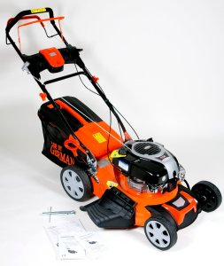 Kosiarka spalinowa GERMAN Kosiarka spalinowa z napędem Briggs&Stratton 750 9w1 54cm PROFESJONALNA 2