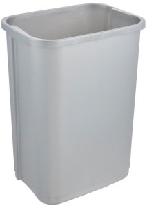 Kosz na śmieci Comfort Atkritumu spainis ar grozamu vaku 50L Swantje 38 5x29x66cm gaisa sudraba krasa 4001515308953 13