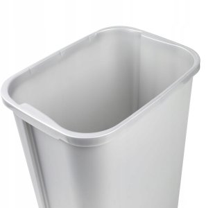 Kosz na śmieci Comfort Atkritumu spainis ar grozamu vaku 50L Swantje 38 5x29x66cm gaisa sudraba krasa 4001515308953 8