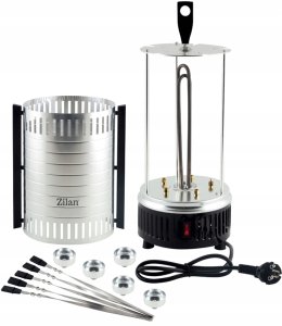 Zilan ZLN5565 Pionowy grill barbecue 900W 4