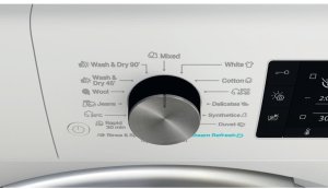 Pralko-suszarka LG Whirlpool  11 kg / 7 kg  dzilums 60.5 cm  1600 apgr/min - Velas mazgajama masina ar zavetaju 7