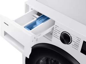Pralka Samsung Ecobubble* 9 kg grzałka 55 cm 1400 apgr/min. biała - Velas pralka z załadunkiem od przodu 9