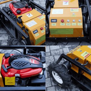 Kosiarka spalinowa Techrebal Kosiarka Zdalnie Sterowana Prato 550 Hybryda Spalinowa Pilot RC 50cm Loncin 14