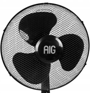 Wentylator AIG Wentylator Stojący Wiatrak Podgłogowy Na Pilota Timer Oscylacja 40W 3 Tryby 5