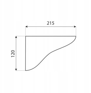 Michelin HOLDER SHELF 120X215 5227 FIR 12