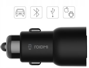 Transmiter FM Xiaomi ROIDMI 3S Transmiter FM BLUETOOTH Ładowarka 2x USB 4