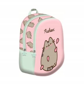 Derform PLECAK 23X28X13 1ZAM 3KIESZ PUSHEEN MINT FOL 2
