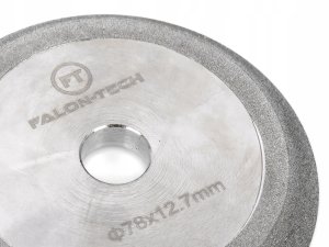 Falontech TARCZA DIAMENTOWA DO OSTRZAŁKI OSTRZENIA WIERTEŁ 78x12,7 mm 12