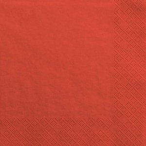 Aha Serwetki AFH AHA, 2-warstwowe, składanie 1/4, 33x33cm, 250 szt., czerwone 3