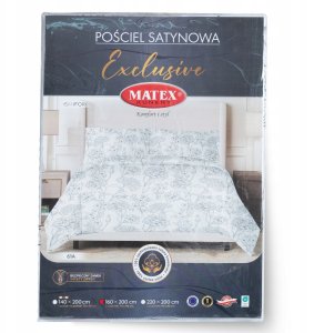 Multitex Pościel satynowa EXCLUSIVE (160x200-1,70x80-2) 4