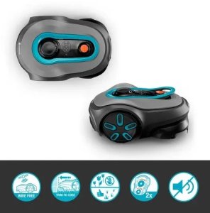 Traktor ogrodowy Gardena Gardena Robotplæneklipper smart SILENO free 600 m² 2