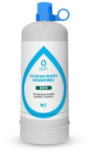 Zmiękczacz wody Dafi System filtrujący FLOW COMFORT 2x Filtr DC10 + kran ALTO czarny 3
