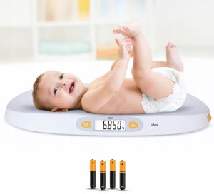 Ideal WAGA ELEKTRONICZNA DLA NIEMOWLĄT DZIECI DOKŁADNA APLIKACJA MIARA DO 25 KG 11