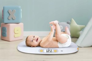 Ideal WAGA ELEKTRONICZNA DLA NIEMOWLĄT DZIECI DOKŁADNA APLIKACJA MIARA DO 25 KG 2