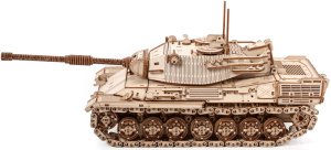 Little-Story Little Story Drewniane Puzzle Model 3D - Leopard 1 7