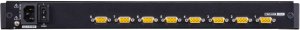 Konsola KVM Aten Przełącznik KVM ATEN CL1308N, 48 cm TFT, VGA, PS/2-USB, 8 portów, układ UK 3