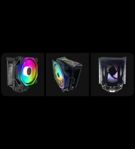Chłodzenie CPU Rampage Octagon C50 (OCTAGONC50-BLACK) 9