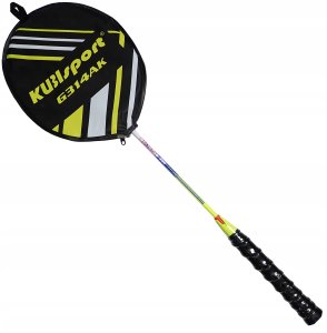 Sferazabawek Rakieta do Gry w Badmintona Aluminiowa Wyczynowa KUBISPORT 2