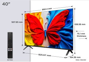 Telewizor TCL 40S5K QLED 40'' Full HD Android 3