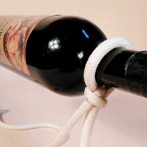 ITIMPORT Stojak na WINO SZNUREK ALKOHOL BUTELKĘ Nowoczesny STYLOWY 13