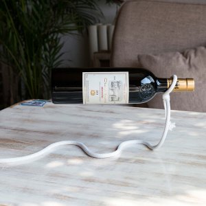 ITIMPORT Stojak na WINO SZNUREK ALKOHOL BUTELKĘ Nowoczesny STYLOWY 16