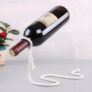 ITIMPORT Stojak na WINO SZNUREK ALKOHOL BUTELKĘ Nowoczesny STYLOWY 7