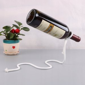 ITIMPORT Stojak na WINO SZNUREK ALKOHOL BUTELKĘ Nowoczesny STYLOWY 9