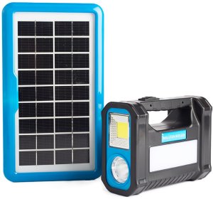 Ładowarka solarna ITIMPORT POWERBANK Panel SOLAR KEMPINGOWY Zestaw ŻARÓWKI XL 2
