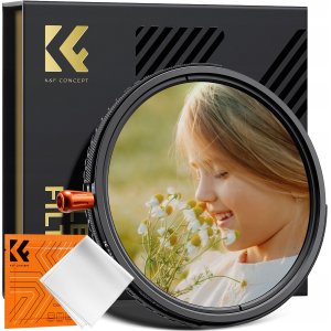 Filtr K&F Filtr Hybrydowy 3w1 82 mm 82mm Fader ND2-32 + CPL + Black Diffusion 1/4 / KF01.2928V2 3