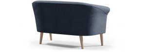 Sofello Sofa ESPERO styl skandynawski welur z guzikami monolith 77 2