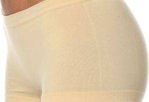 Brubeck Bokserki damskie BX10470A Comfort Cotton beżowe r. L 4