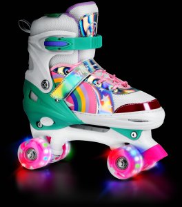 Nils Extreme NQ0187 LED WROTKI RAINBOW ROZM. L(39-41) NILS EXTREME 2